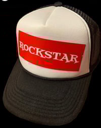 Image 1 of Rock star trucker hat