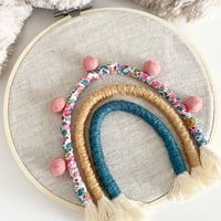 Image 1 of Large Liberty Rainbow Hoops 
