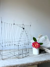 Image 4 of Large Wire Greenhouse Sculpture