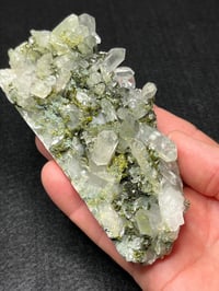 Image 14 of Epidote On Quartz Crystal Specimen #2529