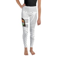Image 2 of beYOUtiful Melt Youth Leggings