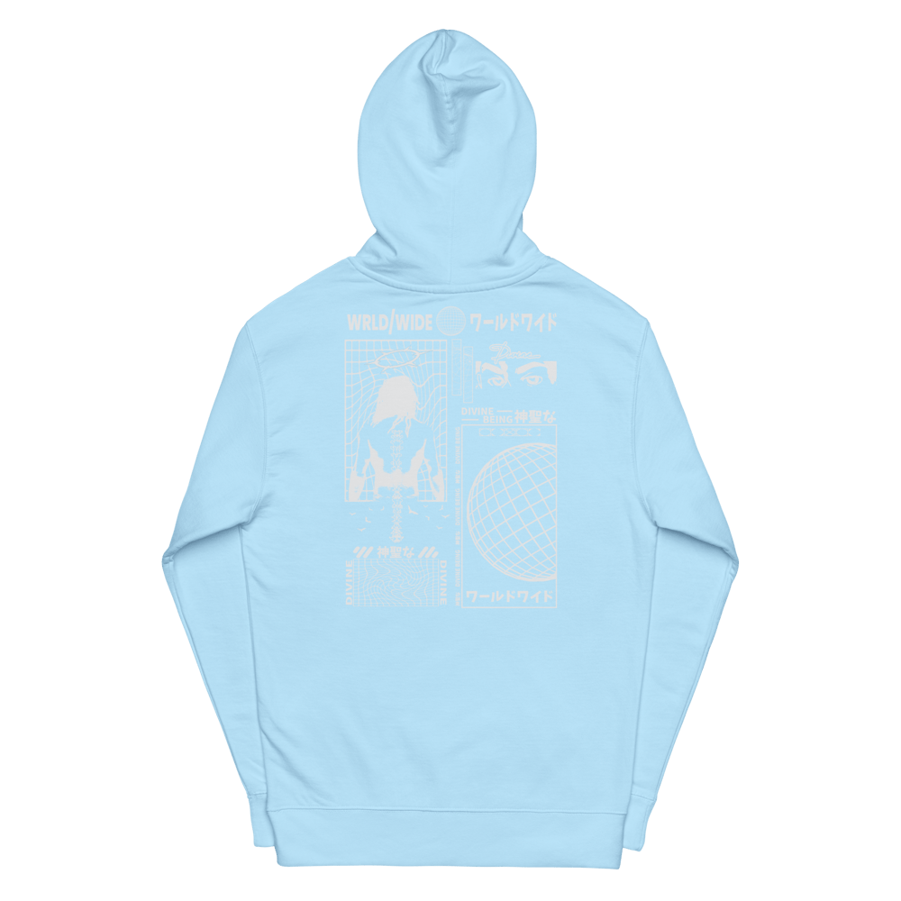 WORLDWIDE DIVINE Hoodie (White Print)