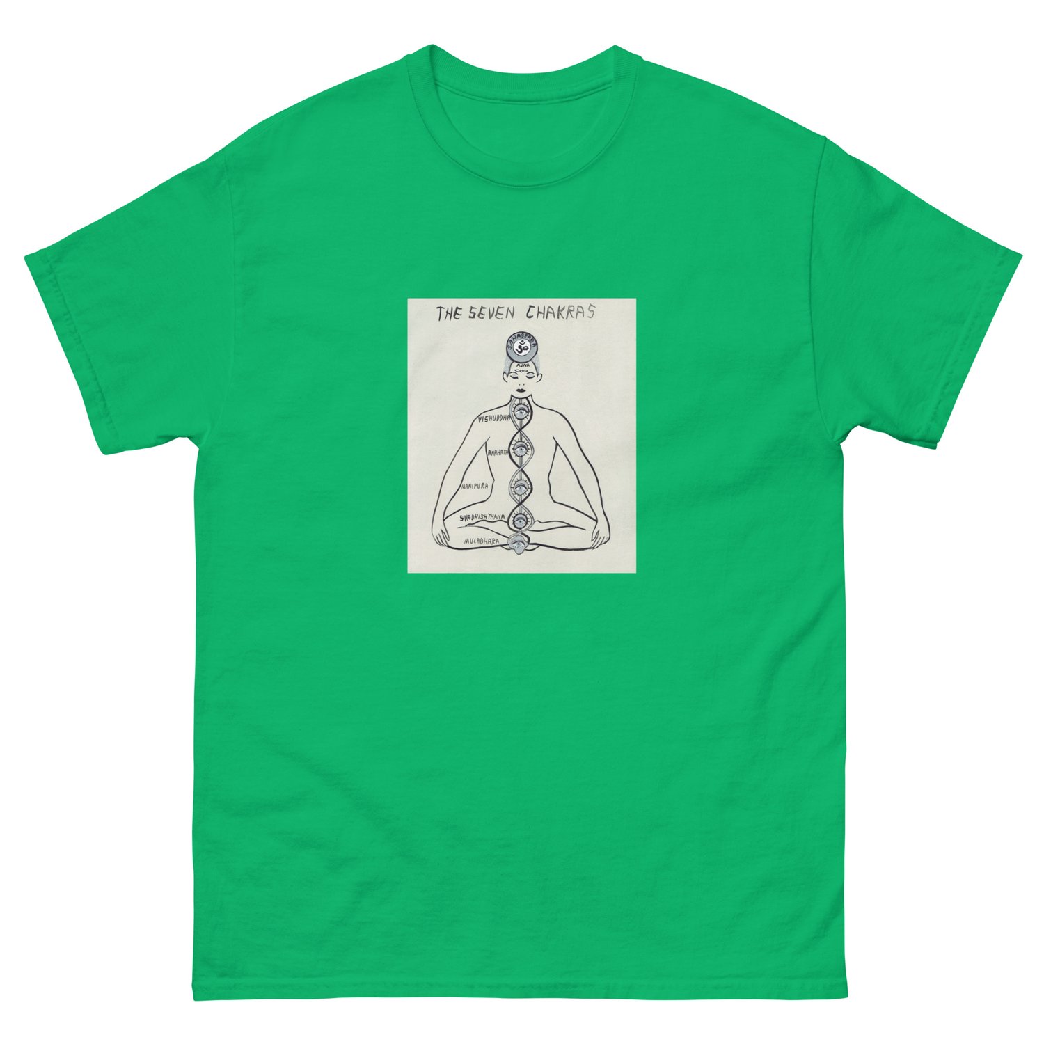 Image of THE SEVEN CHAKRAS T-SHIRT 