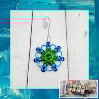 Sphinx Capture Crystal Snowflake Ornament