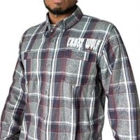 Image 3 of The Most Wanted Flannel Heather Grey/Navy