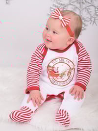 Image 1 of Stripe onesie