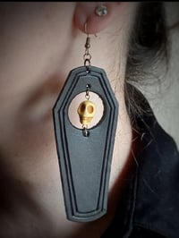 Image 3 of Bone Box Earrings