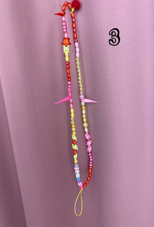 Image of Phone beads LONG MULTICOLOR 