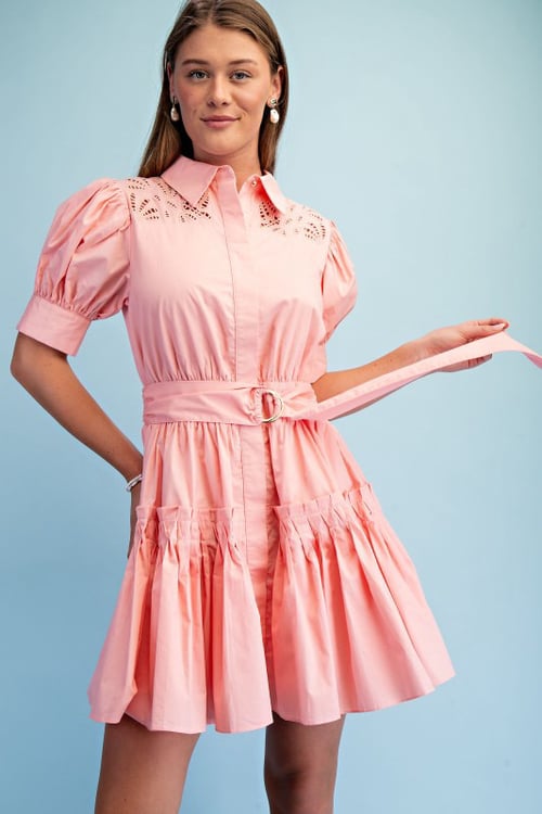 Image of Blush Garden Mini Dress 