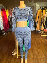 Blue camo set 