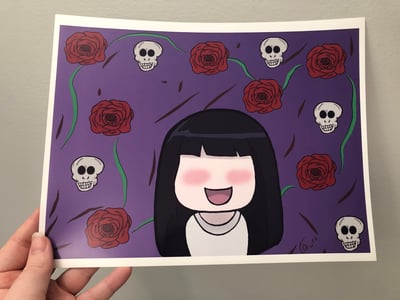 Image of Horror Girl Print