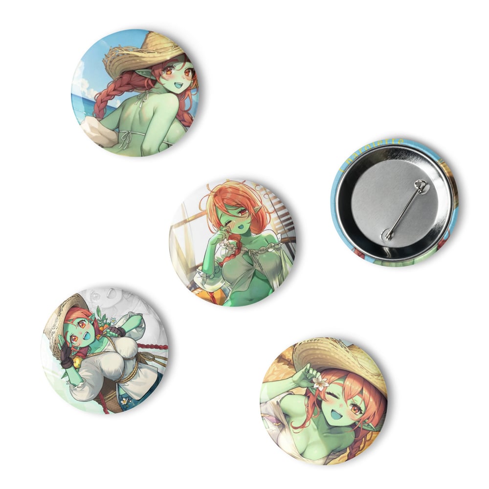 Image of Isekai - Charlotte - Set of Pin Buttons