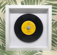 Image 4 of Abba, framed original 7" vinyl records