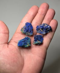 Image 8 of Azurite Mineral Specimens x4  #2518