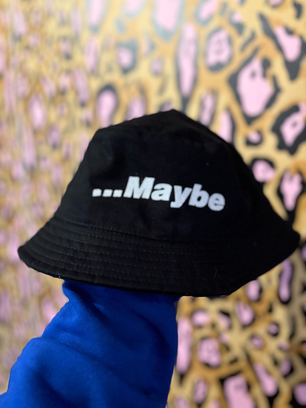 Image of Definitely/maybe bucket hat 