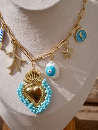Image 2 of Santorini Charm Necklace