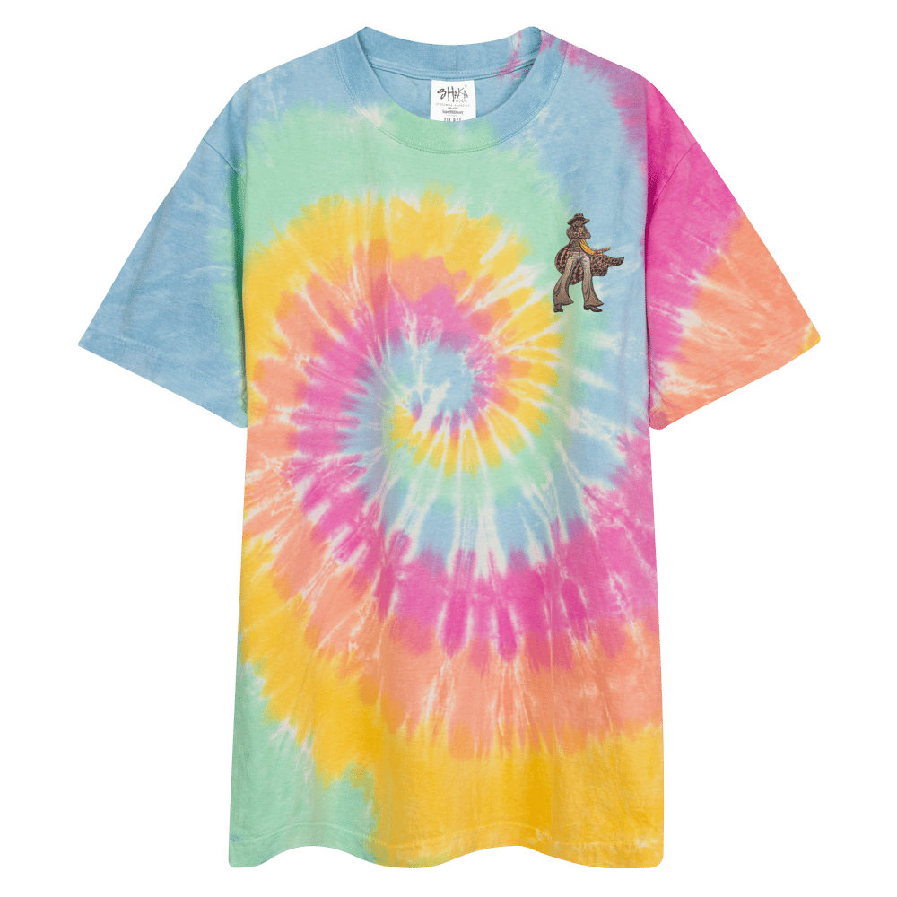 "SalvadorAudi" SLO Tie-Dye Shirt [ART ILLUSTRATED BY GREGORY HAWKINS]