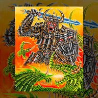 Image 1 of Dragon Chopper 11”x14” Art Print 