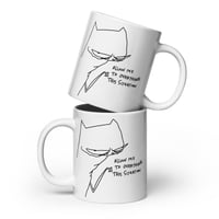 Image 2 of allow me White glossy mug 