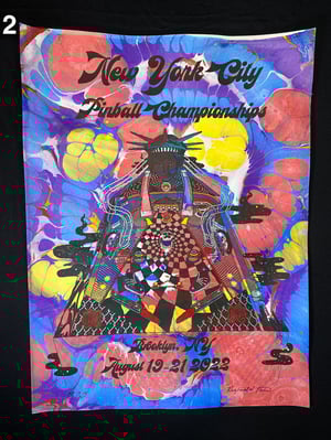 Image of NYC PINBALL CHAMPIONSHIP print