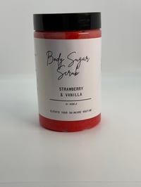 Image 1 of Strawberry & Vanilla Scrub