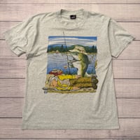 Image 1 of Vintage Fish Fishing Tee - L
