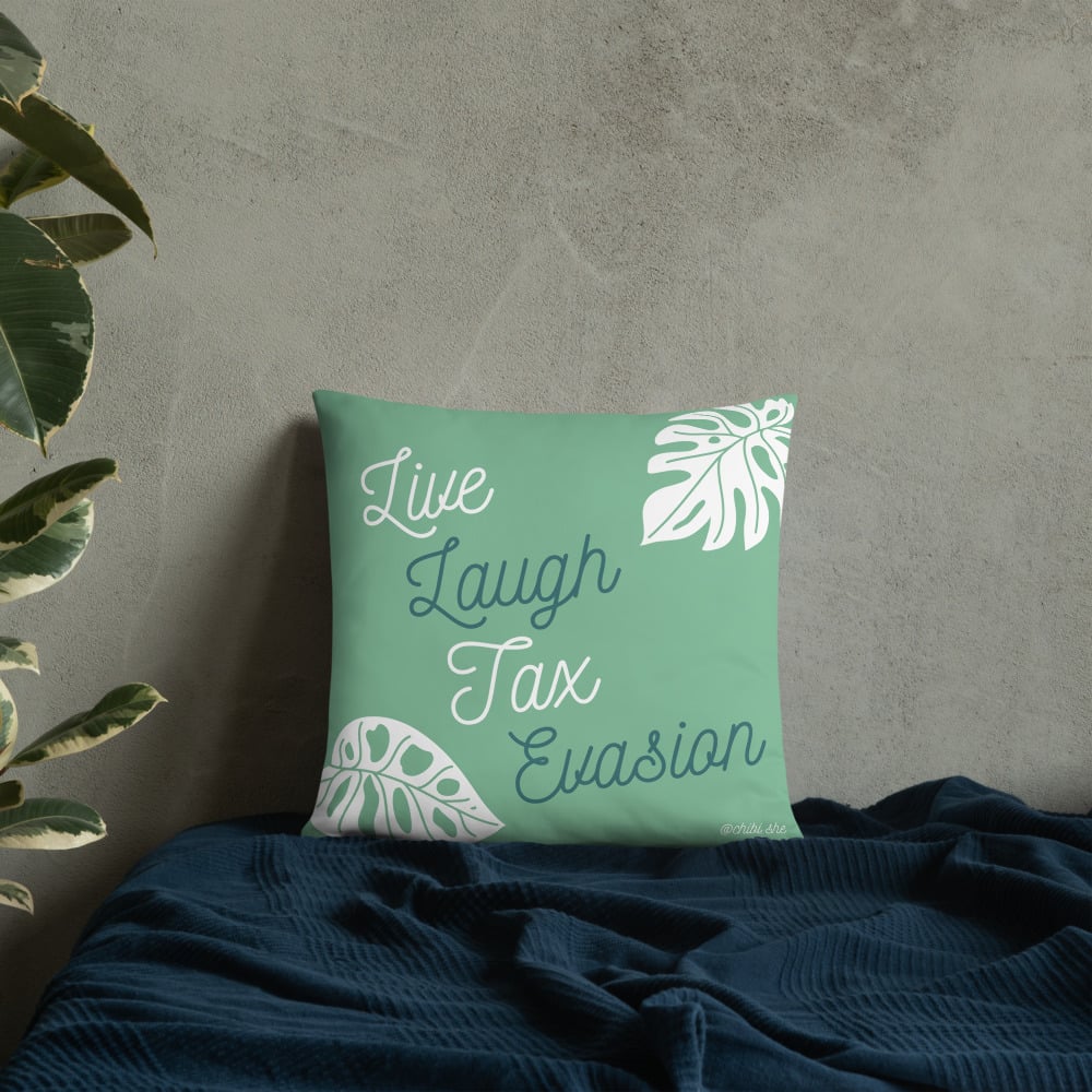 Image of live laugh pillow