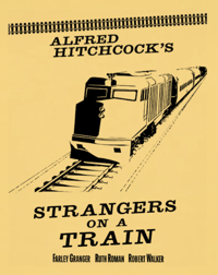 Image 8 of Camiseta Strangers On A Train (Alfred Hitchcock)