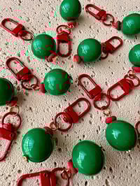 Image 1 of OLIVE KEY CHARM 
