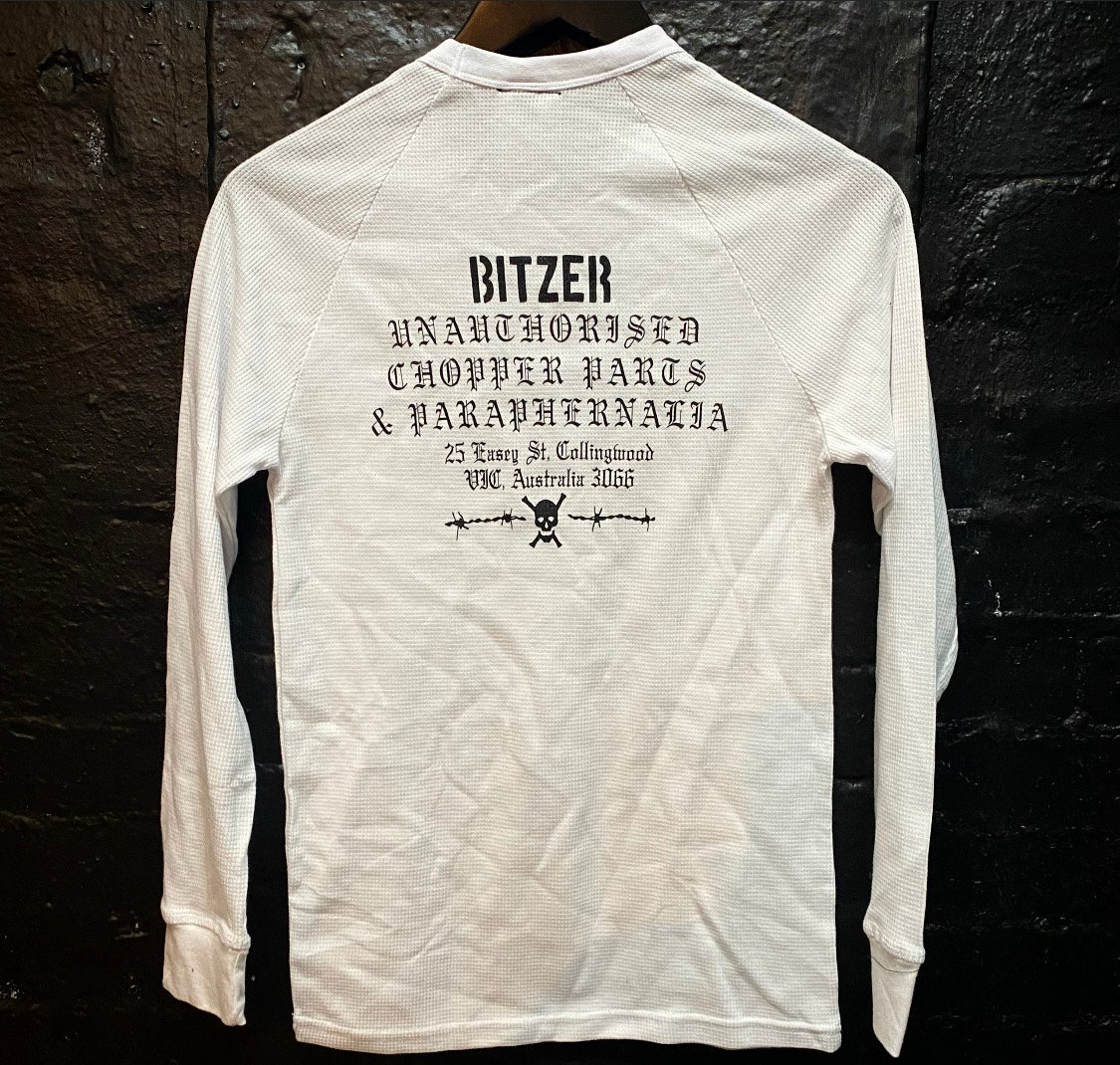 Image of THERMAL TNBM WHITE LONG SLEEVE