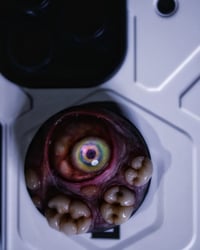 Image 10 of Teratoma, Glow bright eye, Swappable Phone Grip/Socket for smartphones