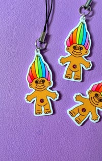 Image 1 of Troll Phone Charm