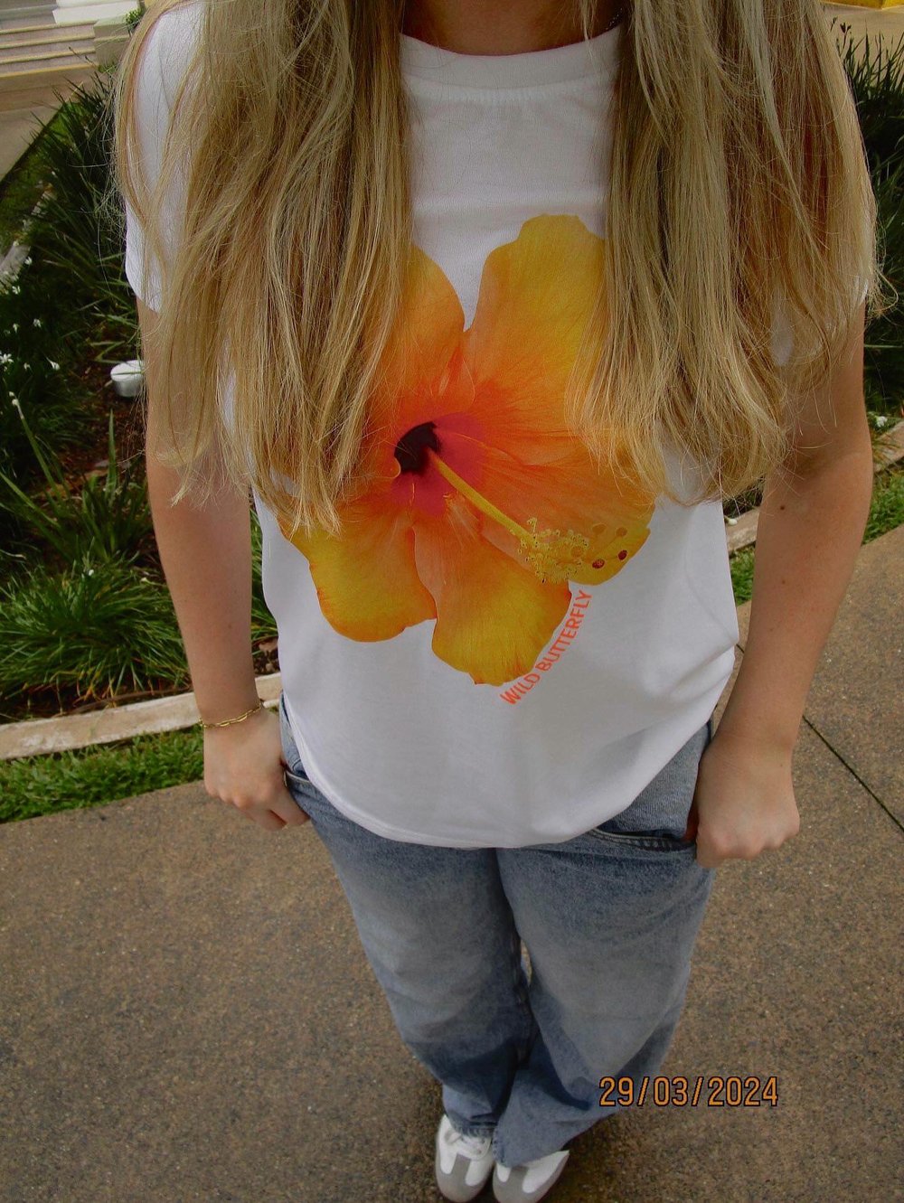 Image of Tropical Hibiscus Tee