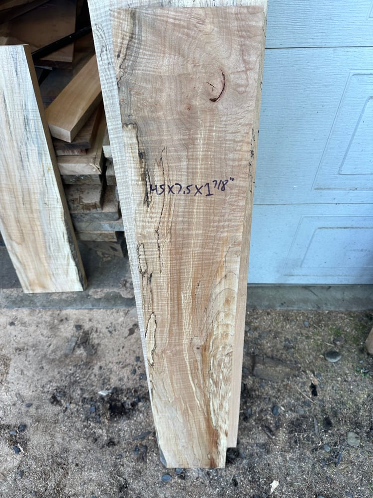 Figured/spalted maple billet 11