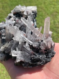 Image 18 of Specularite Quartz Points Cluster #1788