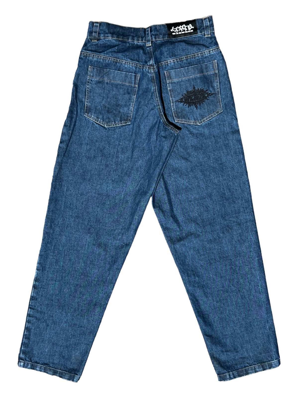 Baggy Blue Jeans | wakwear