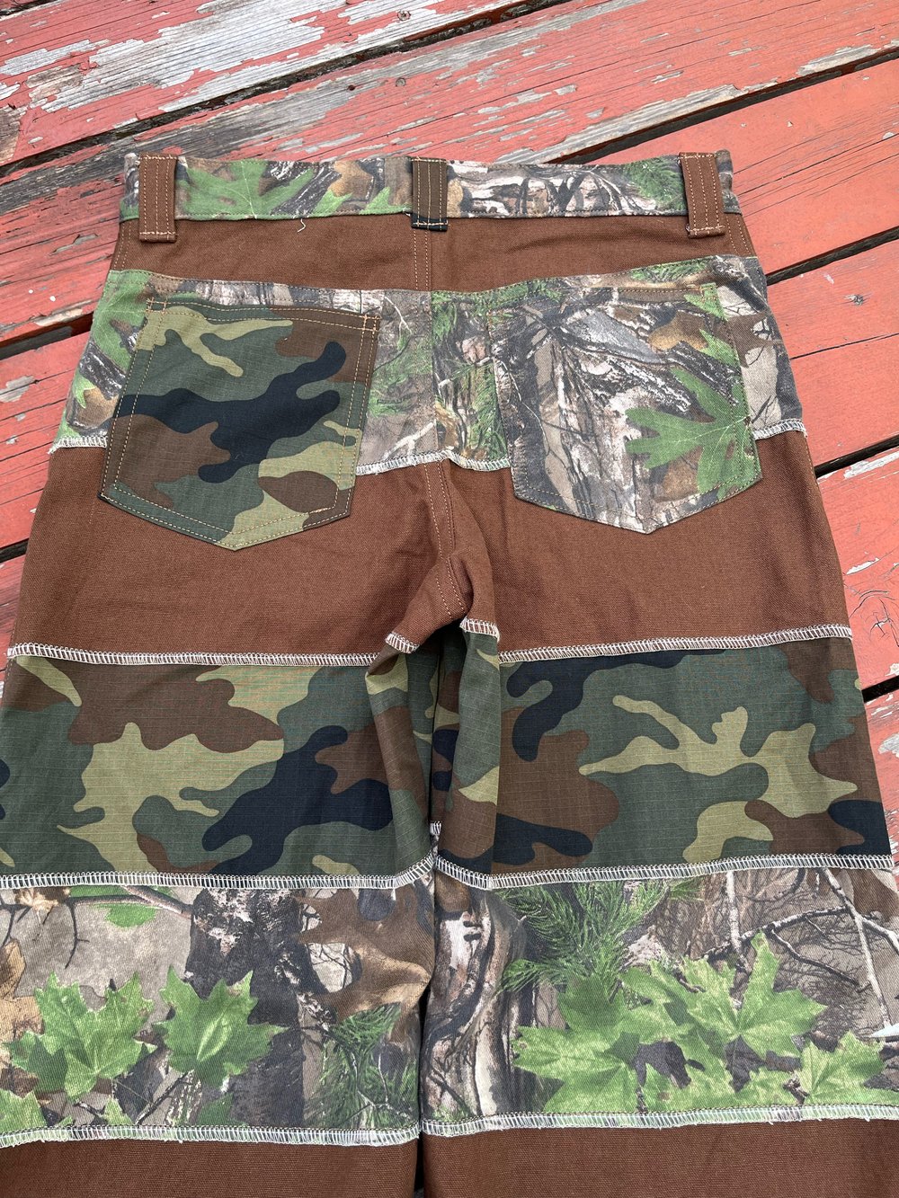 Image of Striped camp pants