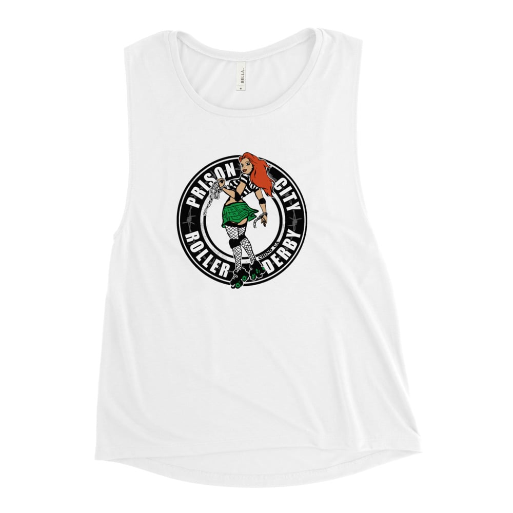 Prison City Roller Derby Ladies’ Muscle Tank