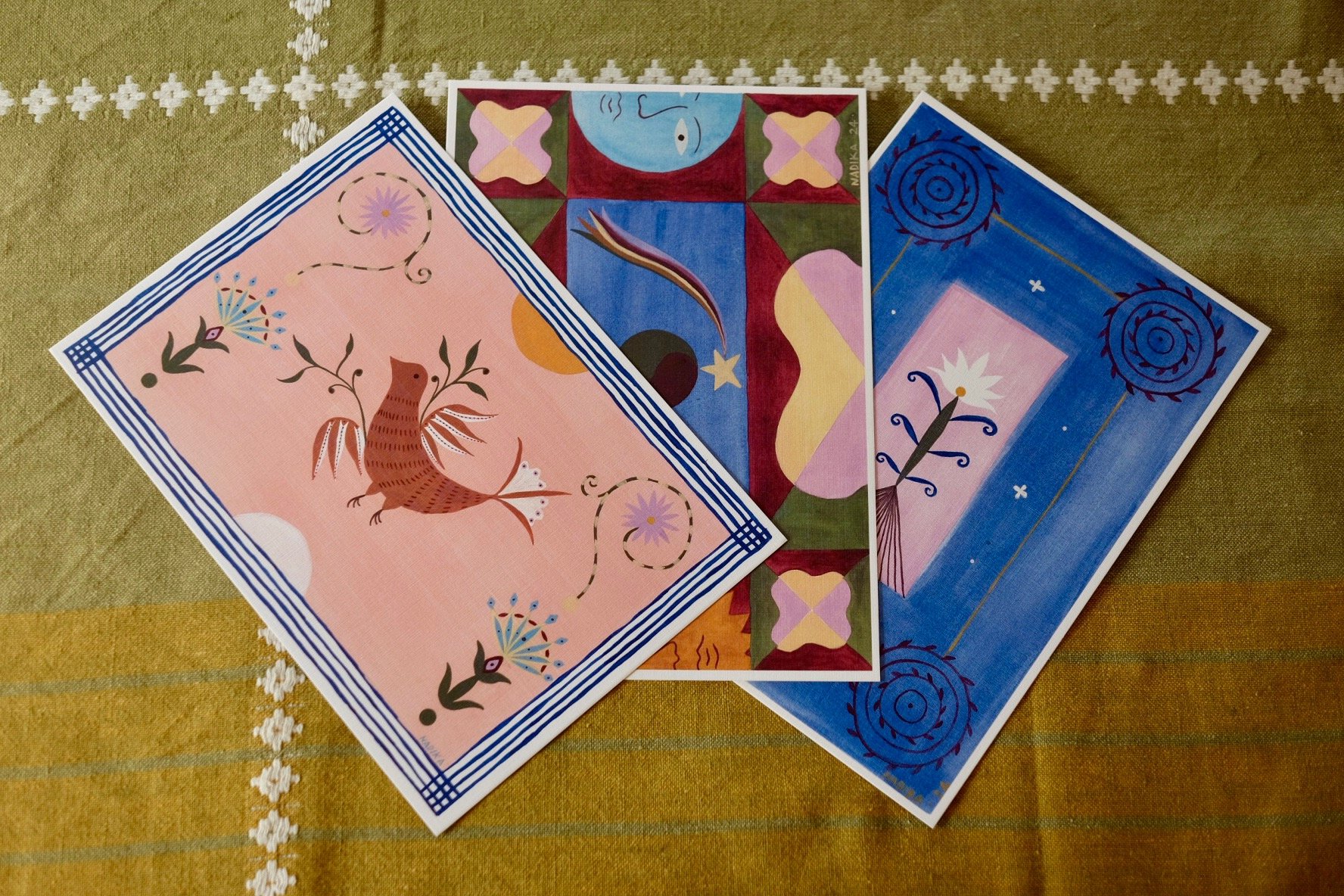 Image of Set of 3 series ~ A5 prints