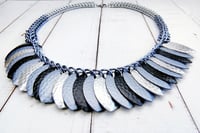 Image 3 of Monochromatic Scale Necklace