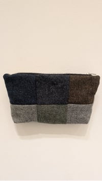 Image 1 of Patchwork natural pouch