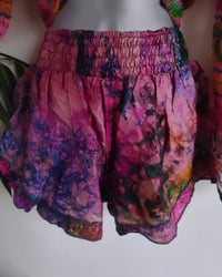 Image 3 of Stevie embroidred co ord set - top and shorts 