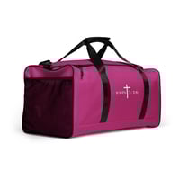 Image 3 of John 3:16 Duffle Bag Pink