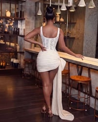 Image 4 of Sweet dreams bow mini dress