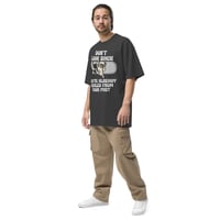 Image 2 of Men Oversized faded PAST HEALING t-shirt
