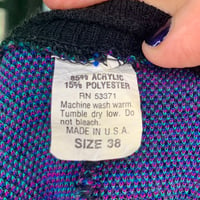 Image 6 of Made in USA Floral Sweater 38