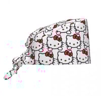 Image 1 of Hello Kitty Scrub Caps
