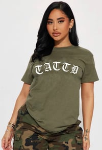80% off!! TATTD OG TEE!!! Military Green 💚