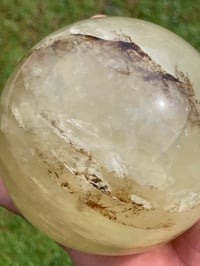 Image 5 of Lemon Quartz Crystal Sphere #224