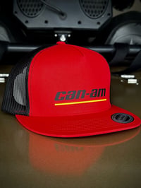 Image 1 of RED CAN-AM HAT